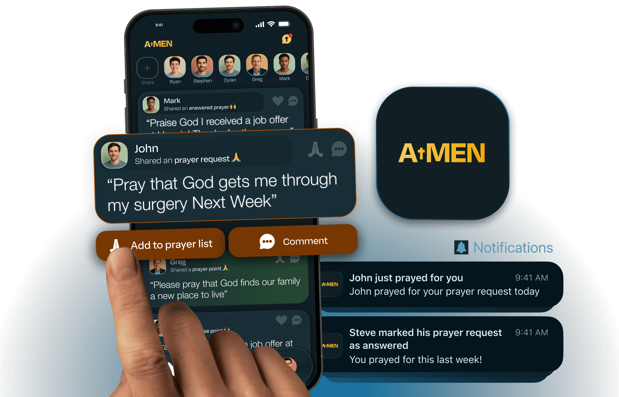 Amen App Screenshot